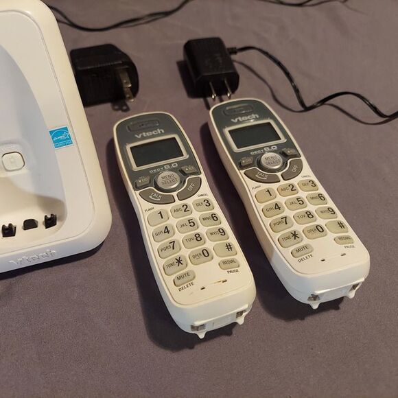 VTech CS6114 DECT 6.0 Digital Cordless Phones with Caller ID/Call Waiting - Picture 4 of 12